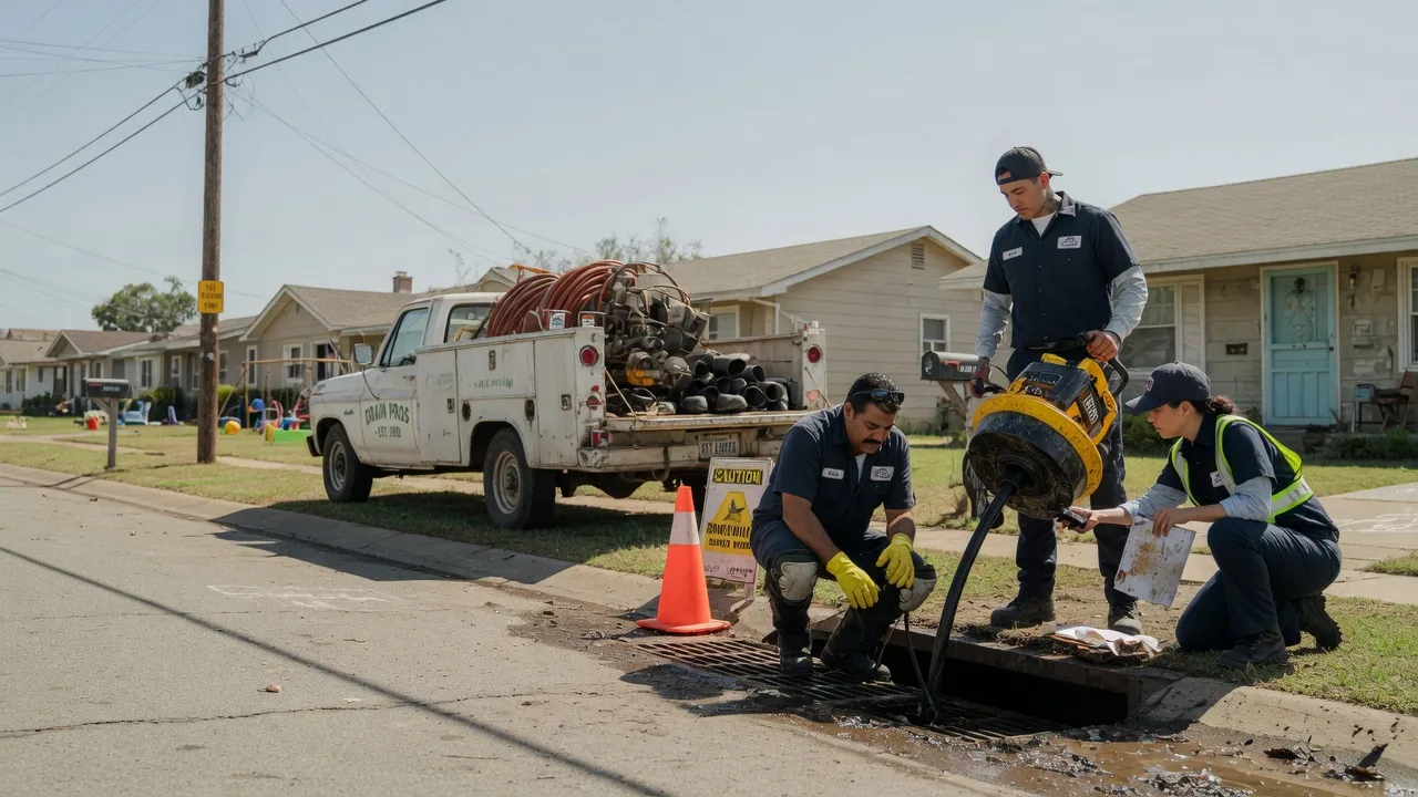 Drain Cleaning in Burneyville, OK near me